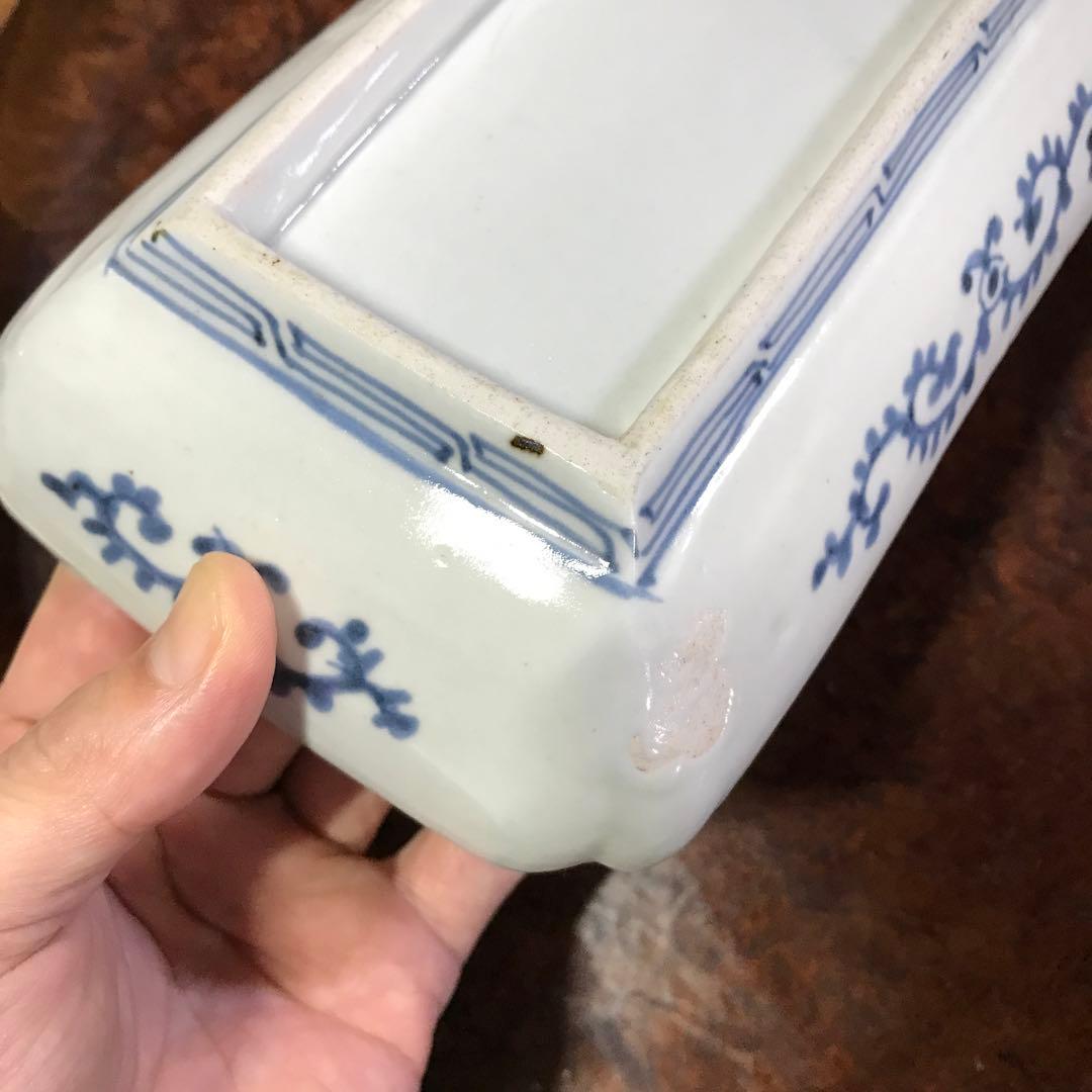 古伊万里 長皿 鮎皿 民藝 民芸 切込焼 波佐見 くらわんか