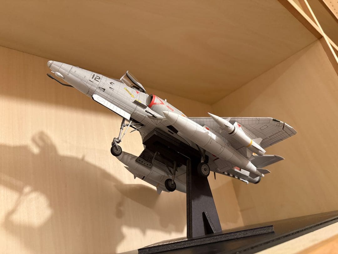 ヌイダタカシの動画」製作GPM A4M SKYHAWK ペーパークラフト完成品