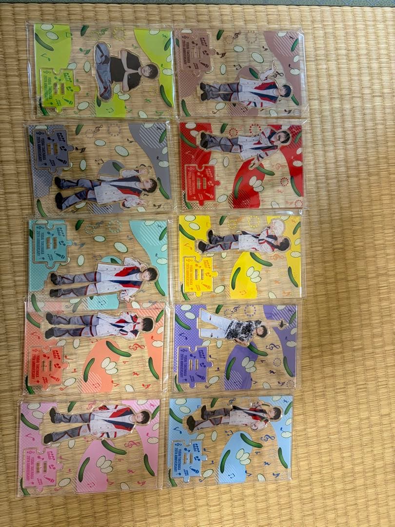 竹中雄大 アクスタ コンプリート全種 商品詳細ページ | Novelbright official shop | 【FC限定】BIRTHDAY