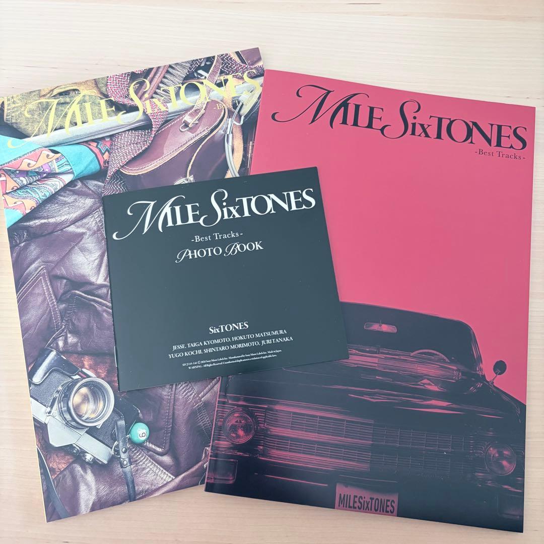 SixTONES MILESixTONES ブックレット込み 3形態特典セット - メルカリ