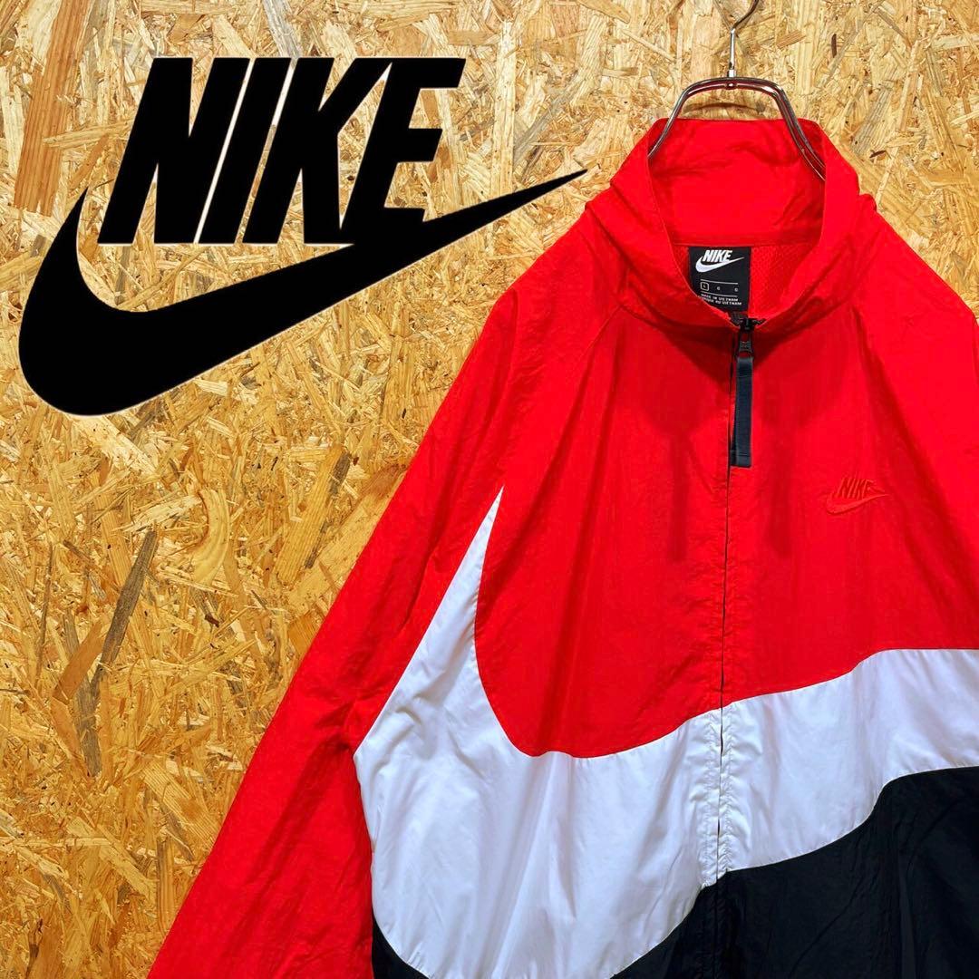 送料無料 ナイキ 刺繍ロゴ マルチカラー ゆるだぼ00s ナイロン