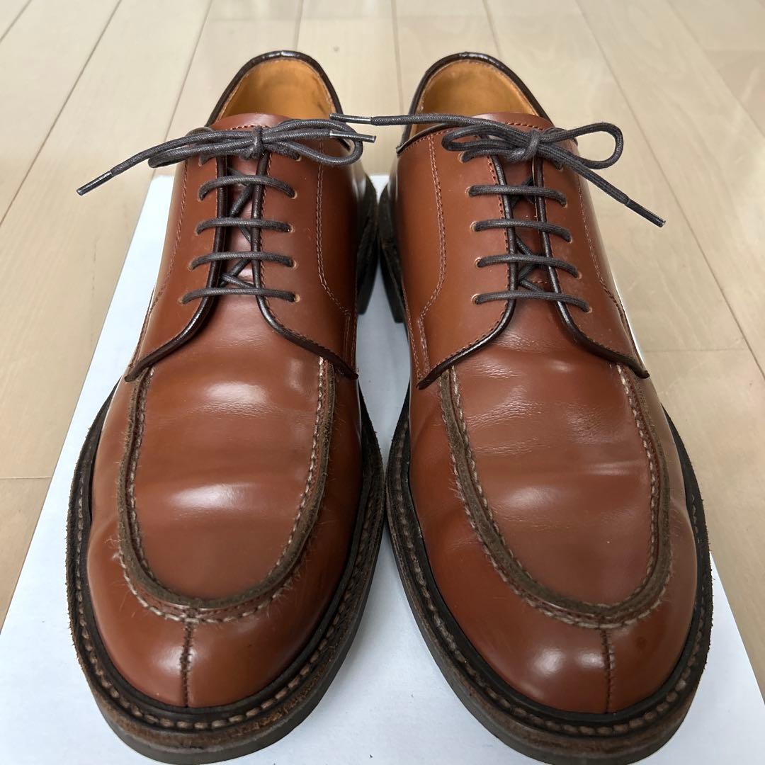 美品】REGAL リーガル ビジネスシューズ Uチップ 外羽根 JU15 茶色