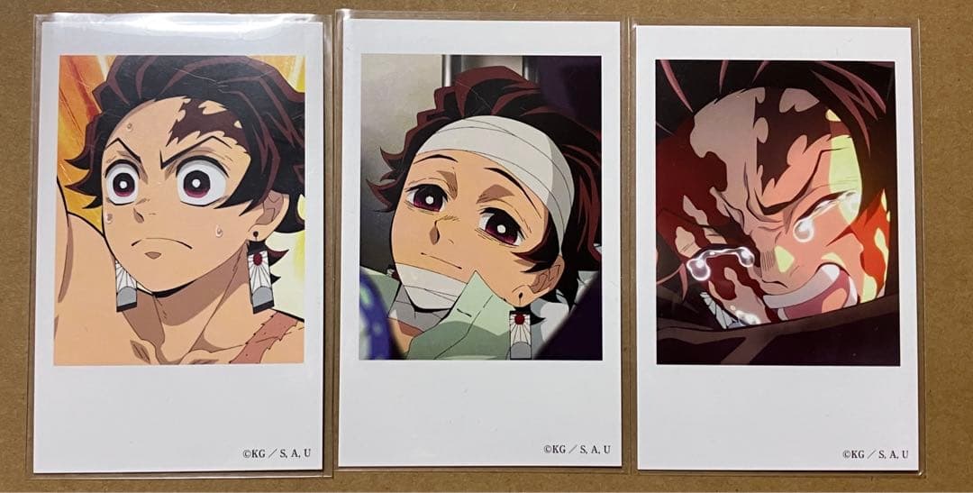 鬼滅の刃 刀鍛冶の里編 絵巻カフェ 第一期 チェキ風ブロマイド 竈門炭