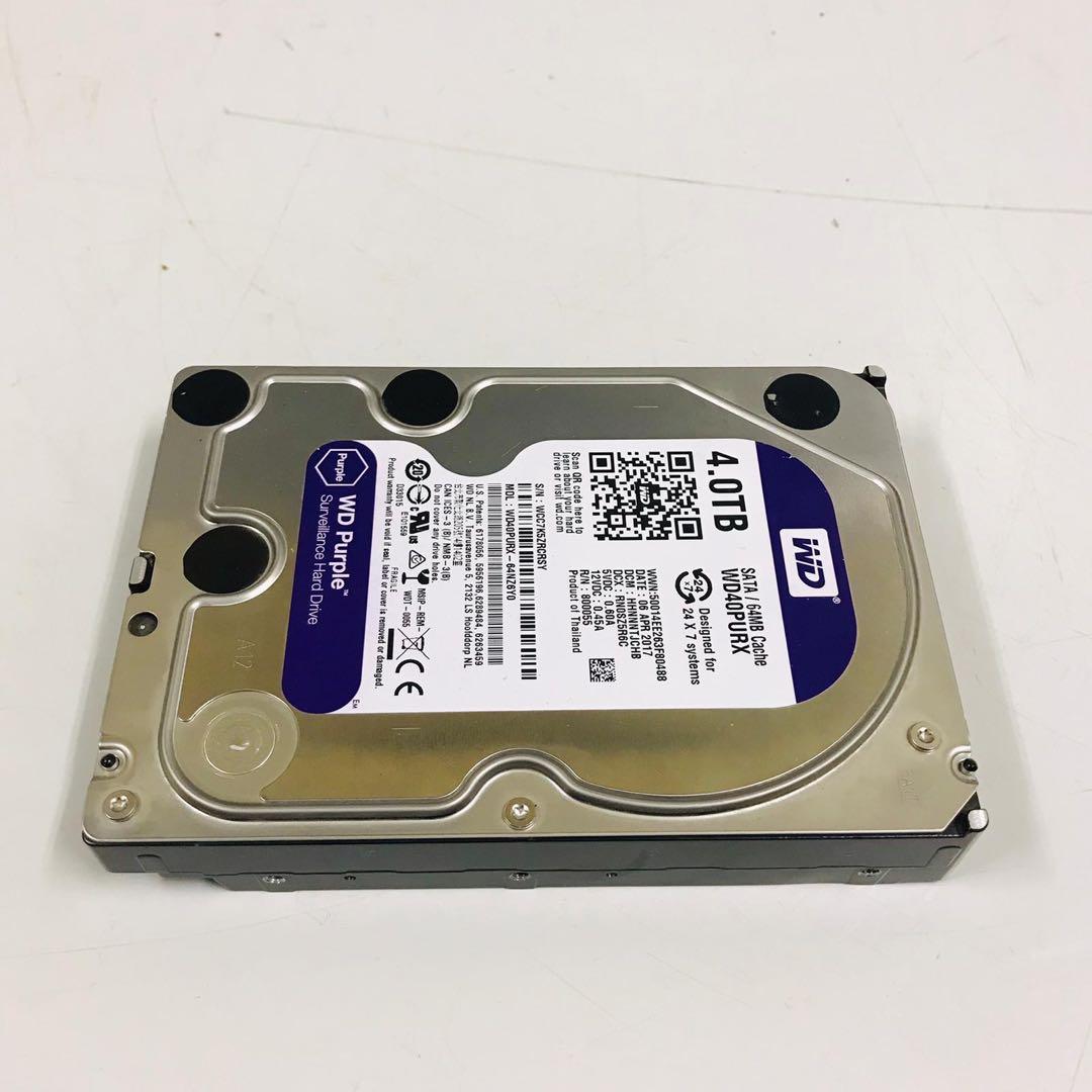 外付けハードディスク・ドライブ 4.0TB/ WD40PURX/ 6TB/ DT02ABA600V