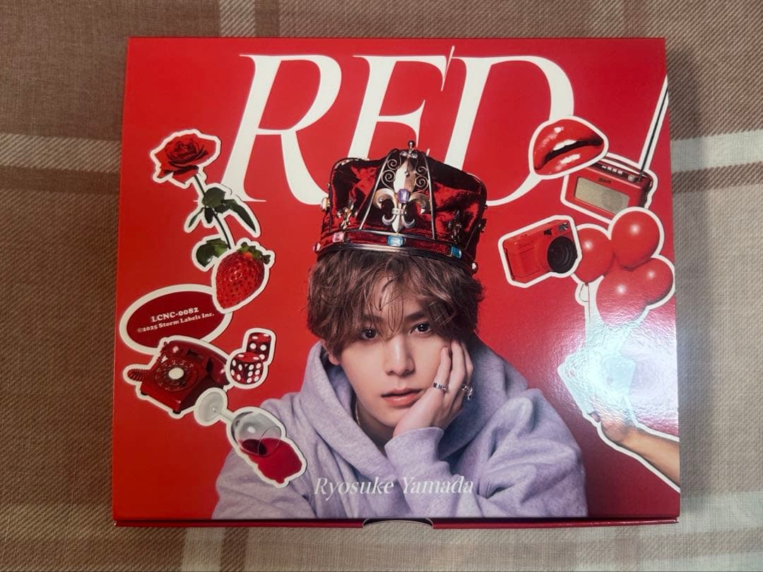 山田涼介 アルバム ファミクラ限定 Deep RED盤 新品未開封 - メルカリ