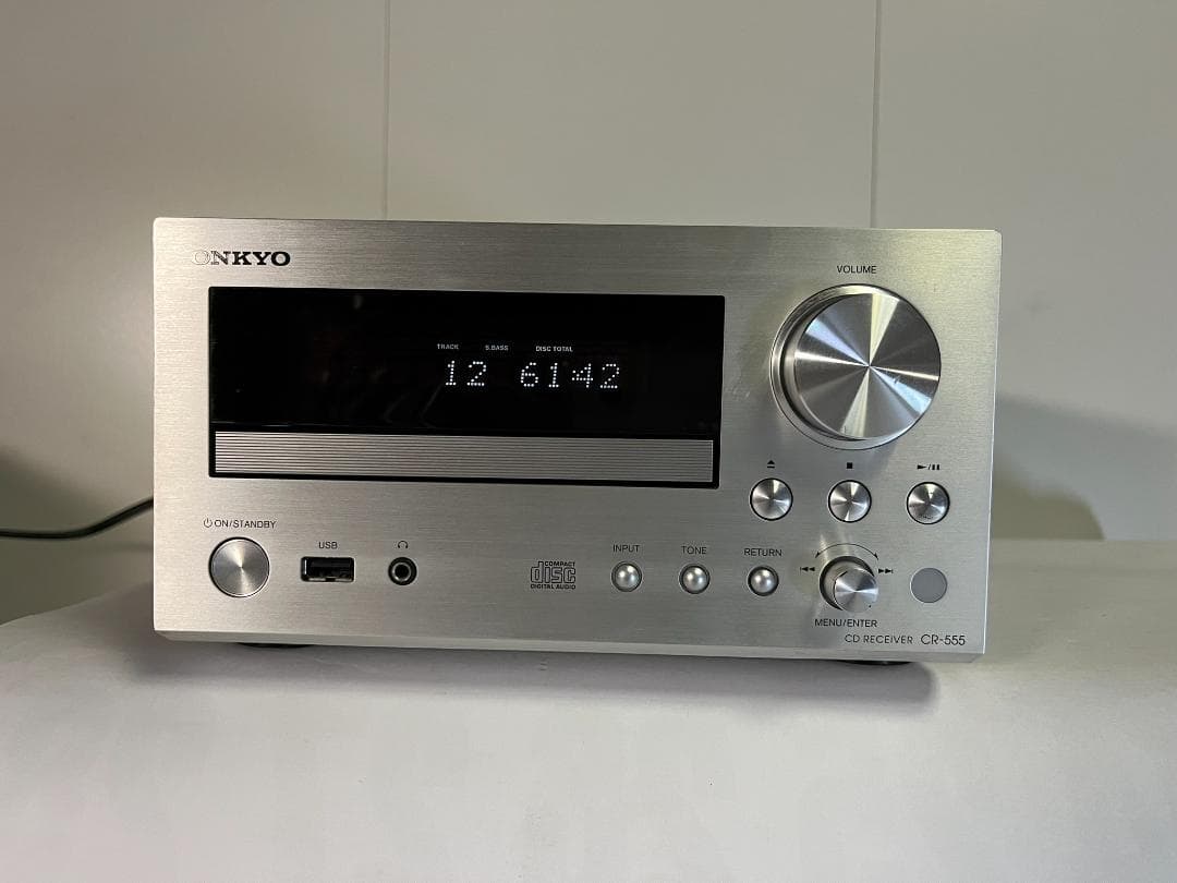 ONKYO オンキョー CR-555 CDレシバーアンプ/本体のみ中古品④ - メルカリ