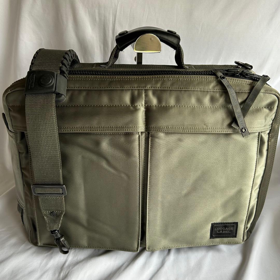 【未使用】吉田カバン LUGGAGE LABEL ZONE 3WEY 希少 廃盤 希少 廃盤モデル LUGGAGE LABEL ラゲッジレーベル ZONEゾーン3WAY
