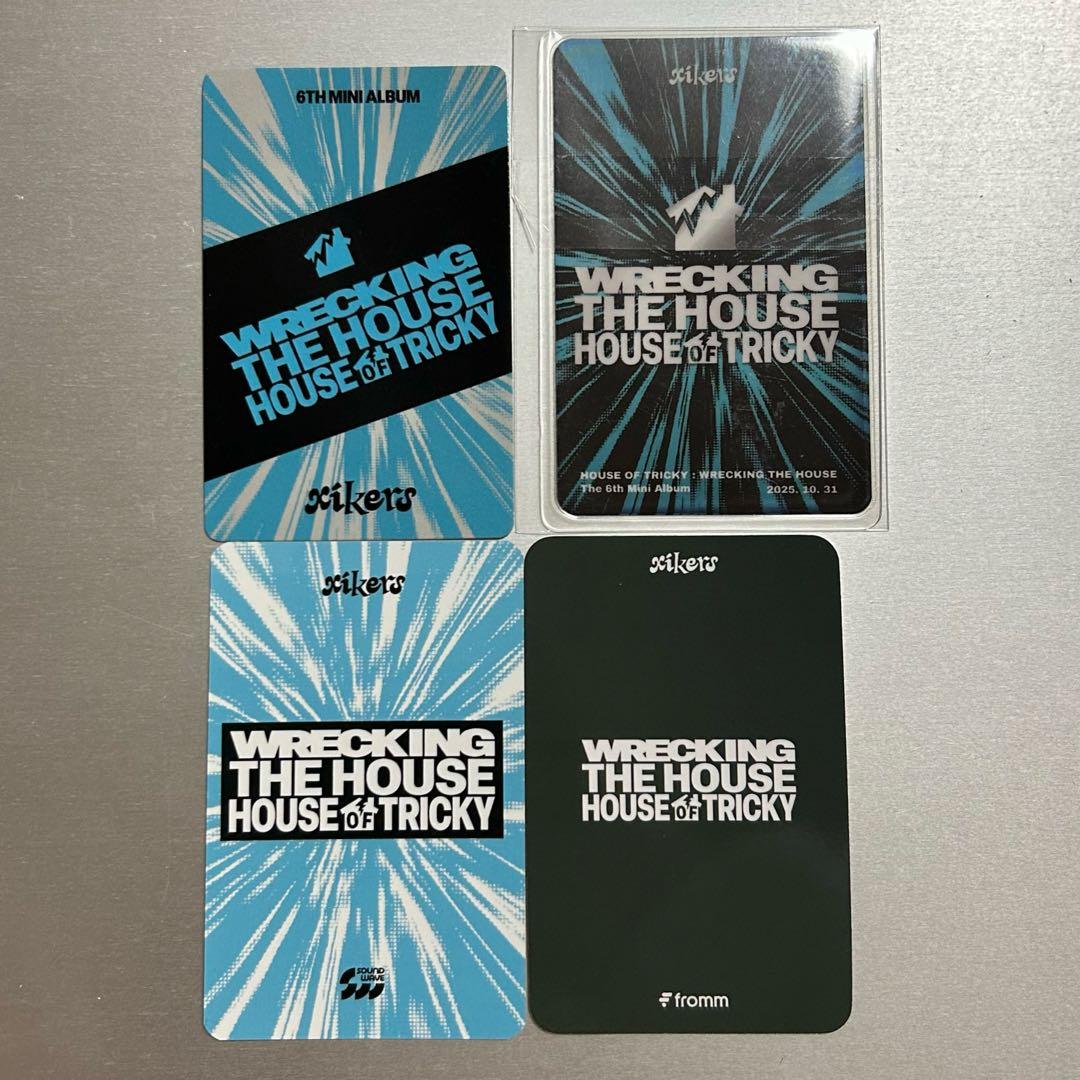 xikers ミンジェ トレカ セット - メルカリ