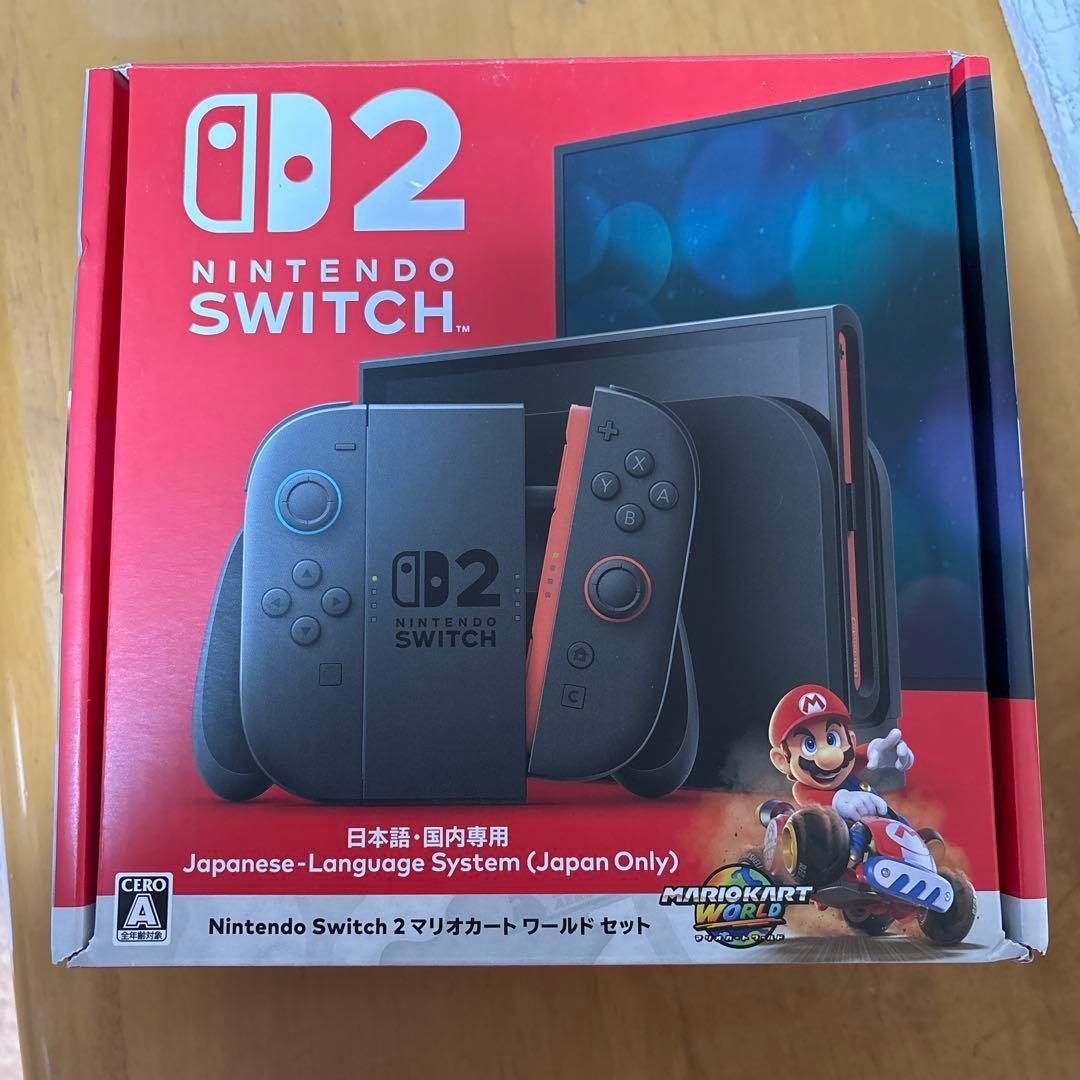 Nintendo Switch 2 日本語専用 マリオカートセット Amazon.co.jp: Nintendo Switch 2(日本語・国内専用) マリオカート
