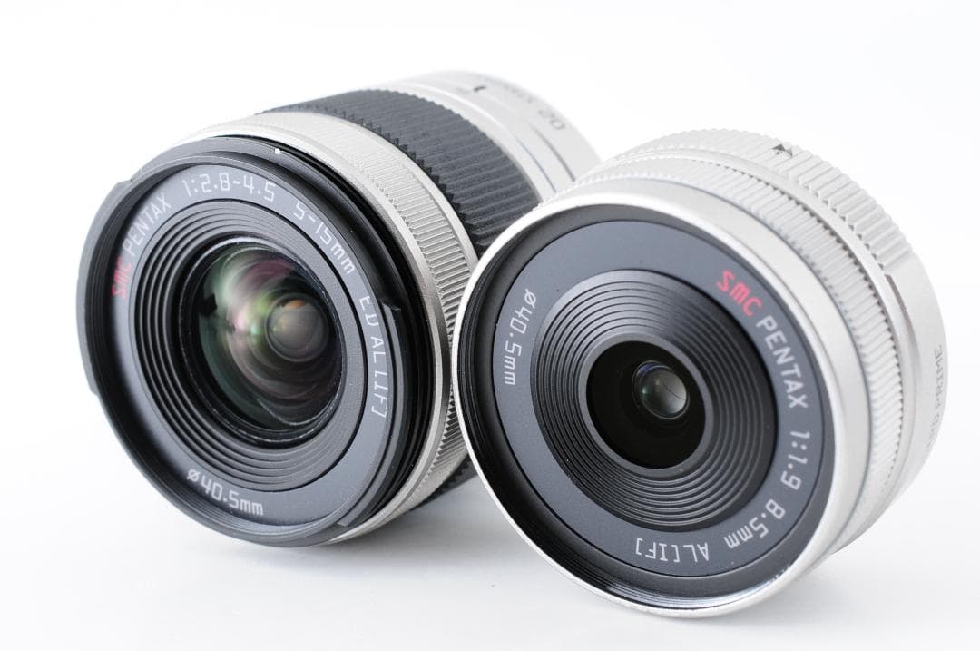 ほぼ新品 元箱付き】 ペンタックス PENTAX Q ダブルレンズキット