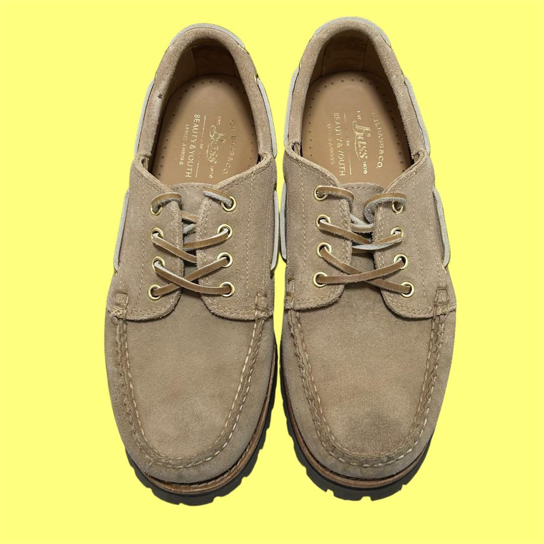 G.H.BASS&CO. モカシン デッキシューズ スウェード・スエード