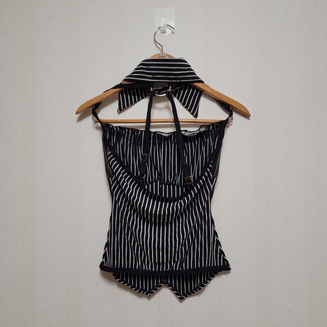 d.i.a. レア商品 襟つきストライプキャミソール