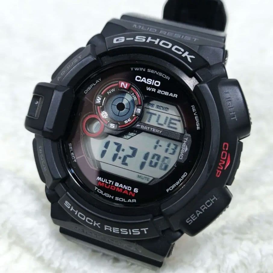 【極美品】G-SHOCK マルチバンド6 マッドマン GW-9300 G-SHOCK（G-ショック） 「Master of G MUDMAN MULTI BAND 6（マスター