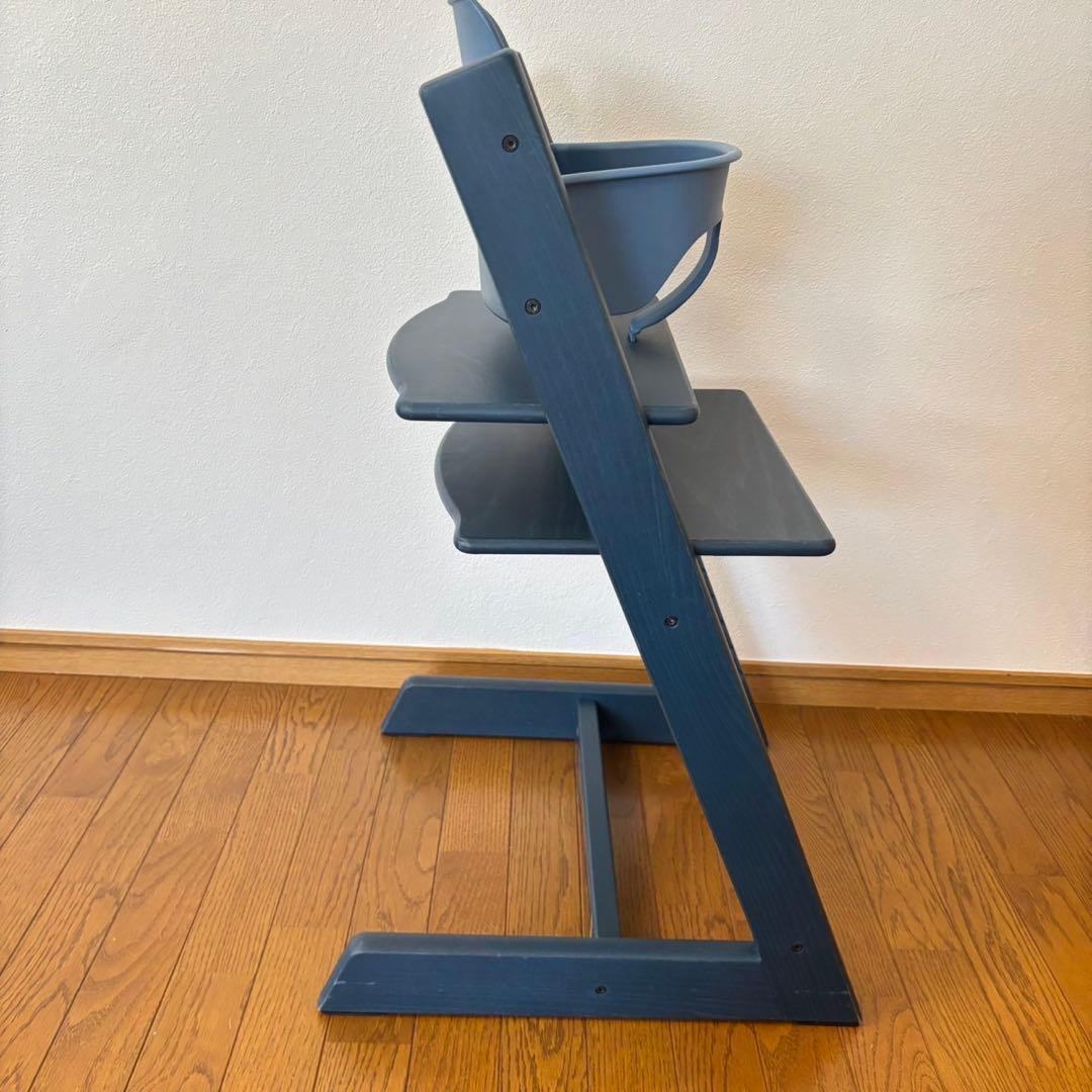 ストッケ トリップ トラップ ベビーチェア+ベビーセット ミッドナイト