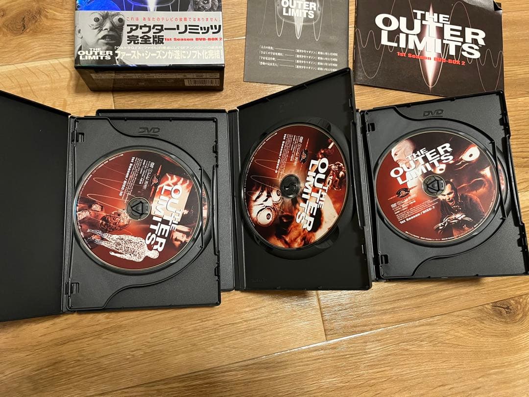 アウターリミッツ 完全版 1st 2nd SEASON DVD-BOX 希少