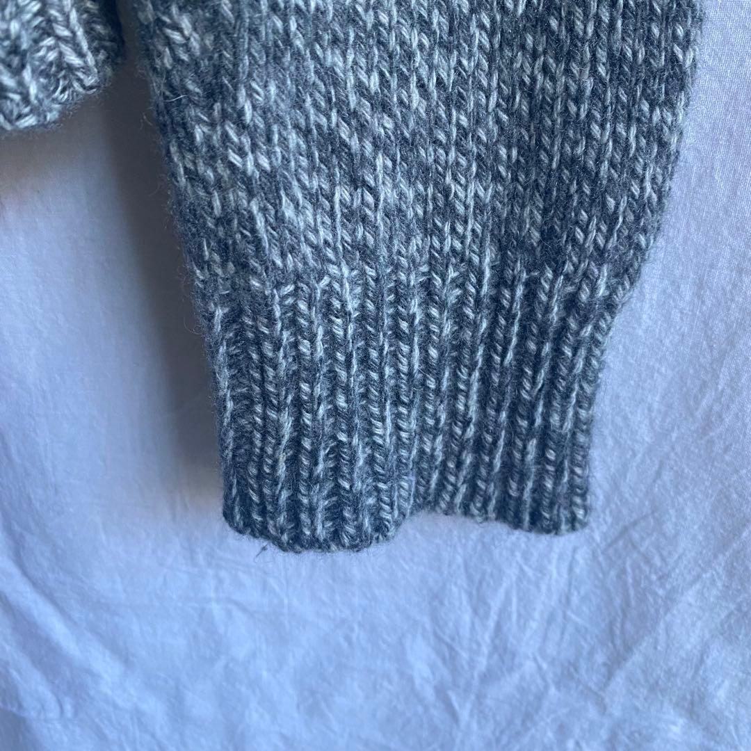 BARENA カシミア メランジ タートルネックニット グレー XL - メルカリ