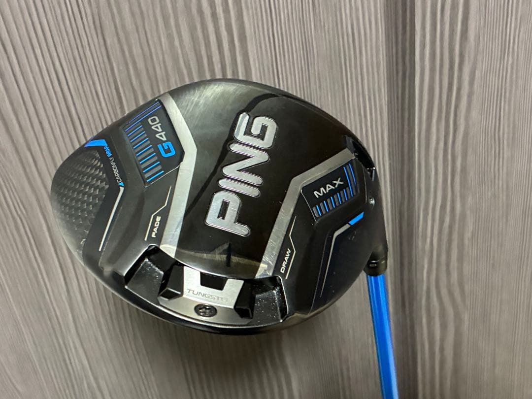 コーキング加工済】PING G440 MAX ドライバー 10.5度 - メルカリ