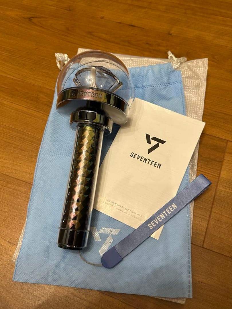 SEVENTEEN ペンライト ver3 デコリングセット - メルカリ