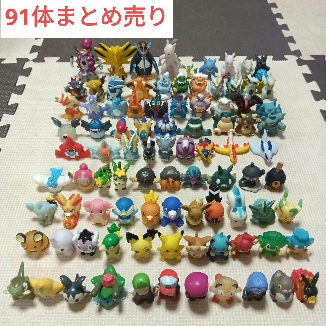 ポケモン 指人形 フィギュア まとめ売り 91体 - メルカリ