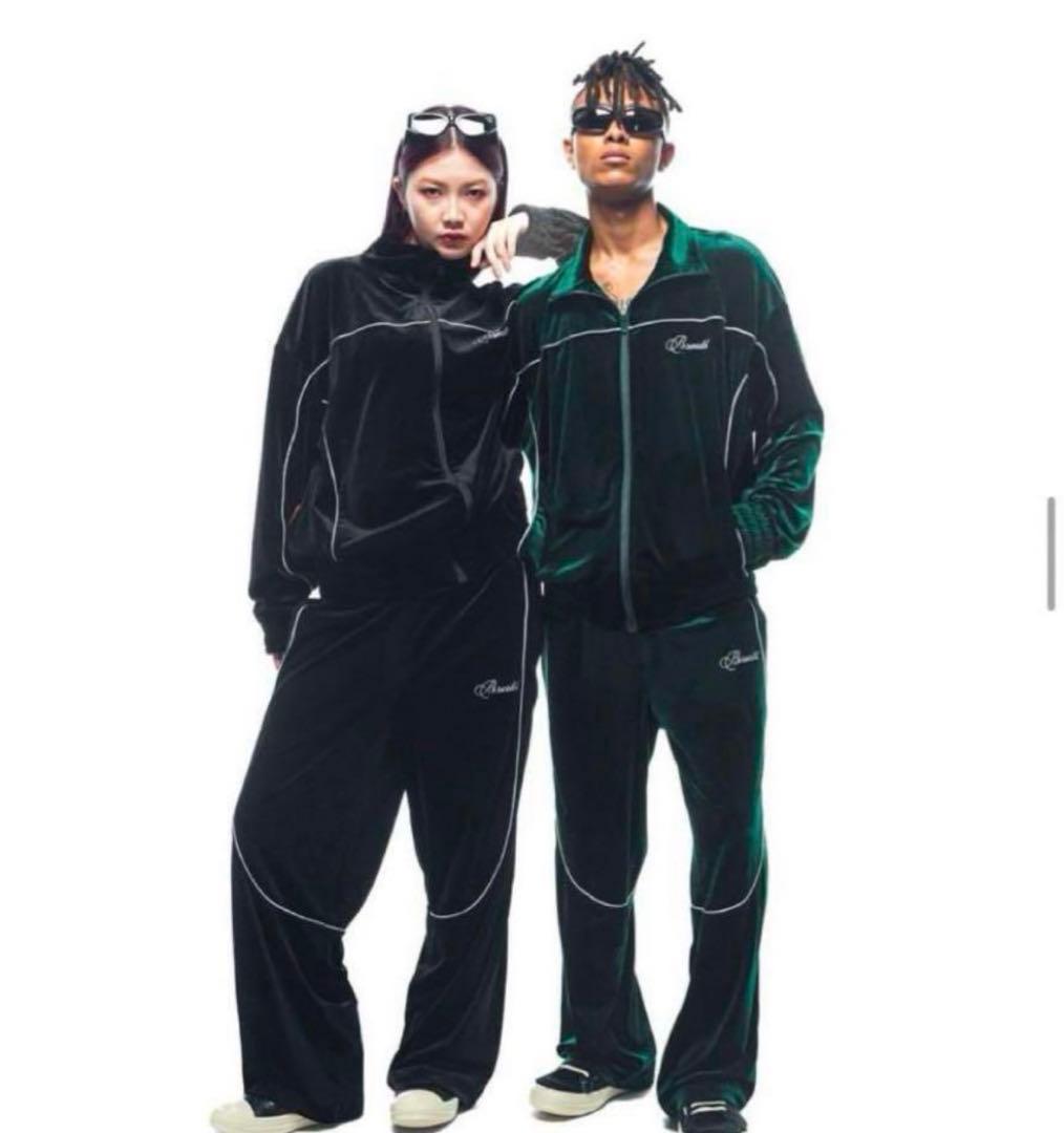 BREATH 24AW ベロア セットアップ Lサイズ BADHOP - メルカリ