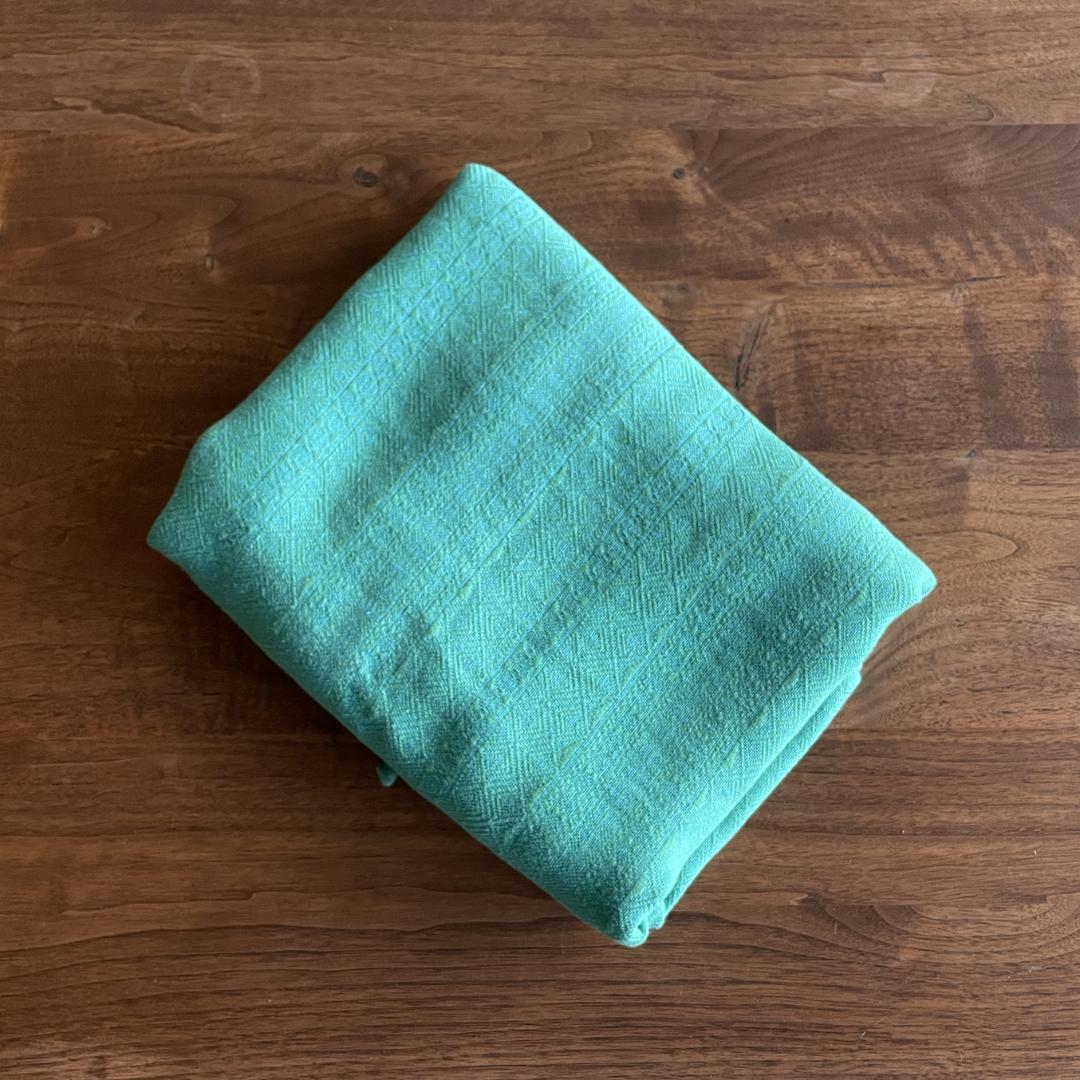 Didymos ベビーラップ　プリマ　ターコイズヘンプ　サイズ３ 抱っこ紐 ベビーラップ 新生児から体重制限なく抱っこやおんぶ