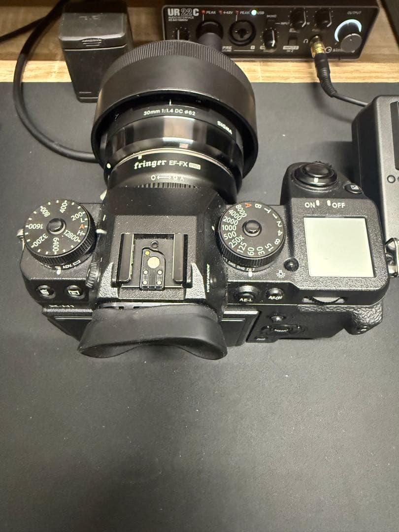 s*u様 X-H1 ボディfujifilm とfringer ef -fxのセッ