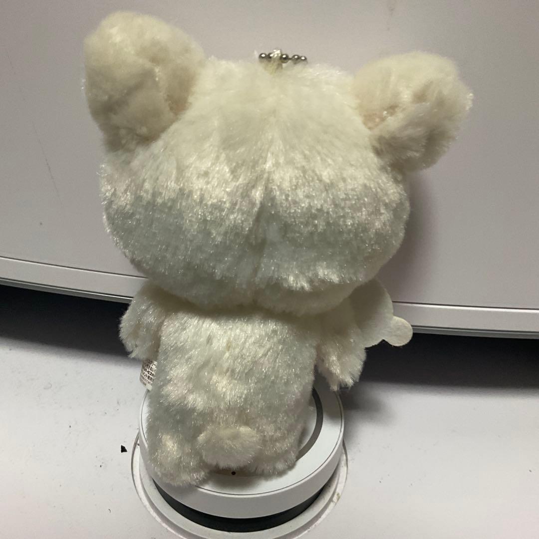 コリラックマSan-X白いふわふわ素材白いクマの子肉球刺繍コリゴグ