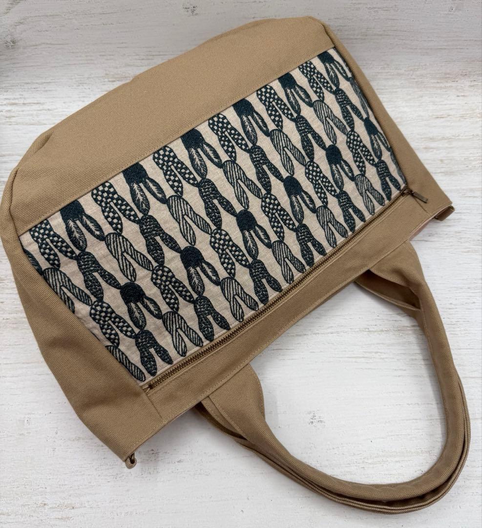 ミナペルホネン ハンドメイドバッグ うふふ♡トート - メルカリ