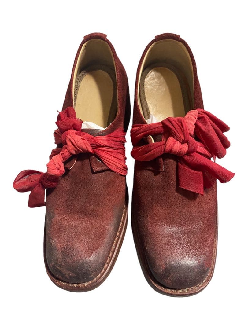 Cherevichkiotvichki ダービーシューズ ヨウジヤマモトYohji Yamamoto × CHEREVICHKIOTVICHKI サイドレース