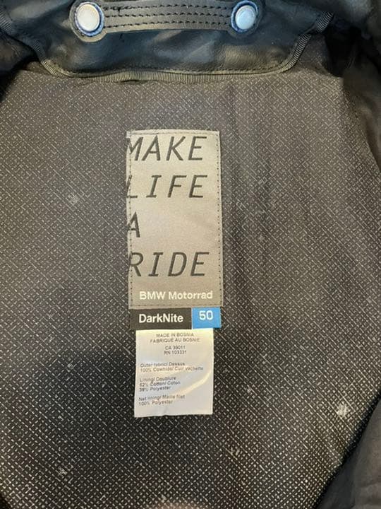 BMW motorrad JACKE DARKNITE HERREN 新品 - メルカリ