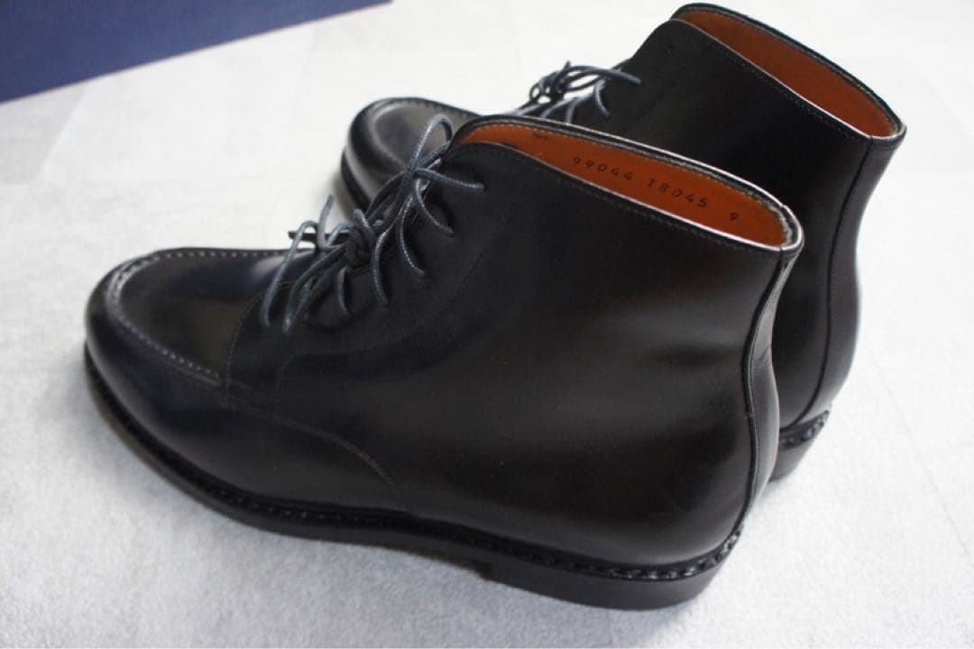 新品未使用品】ジャランスリワヤ 99044 Uチップブーツ9(27㎝) 黒