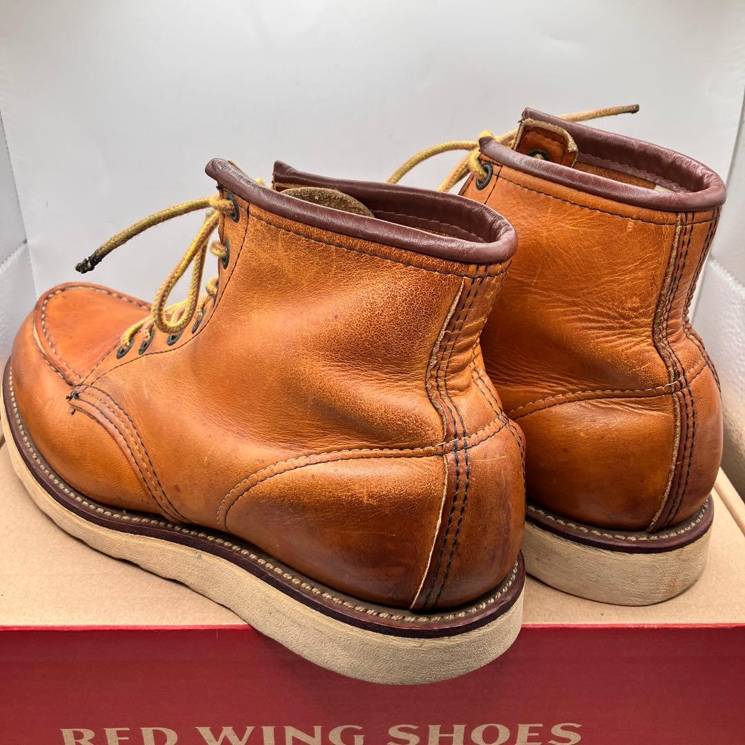 ☆美品☆ 98年製刺繍縦羽タグRed Wing 875 US 6.5E