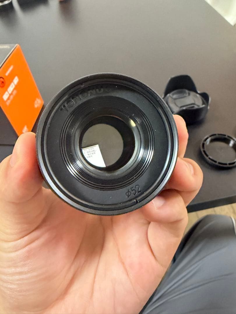 【美品】YONGNUO YN 42.5mm F1.7M (マイクロフォーサーズ)