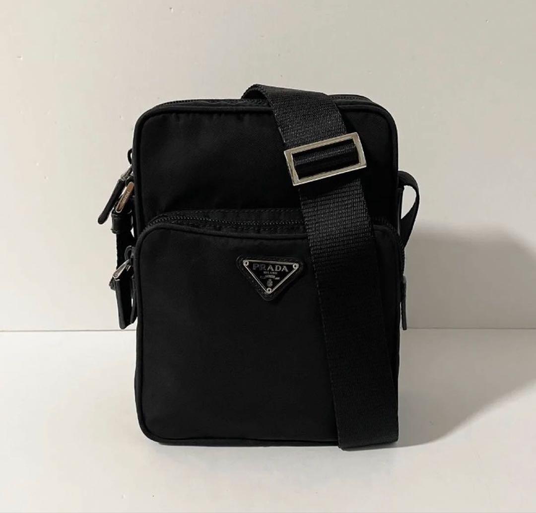 【極美品】PRADA プラダ アマゾン型 ショルダーバッグ ナイロン×レザー PRADA - 【極美品】PRADA プラダ ショルダーバッグ アマゾン型