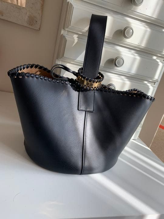 メアリ オル ターナ バケツ型レザーバッグ メアリオルターナ フラワー