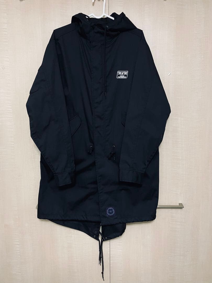 【最終価格】m&mモッズコート サイズM ミリタリー ジャケット M-65フィールドジャケット モッズコート メンズ ビッグシルエット M65