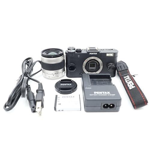PENTAX デジタルミラーレス一眼 Q-S1 レンズ5-15mm付き Pentax Q-S1 Mirrorless Digital Camera with 5-15mm Lens 06074 B&H