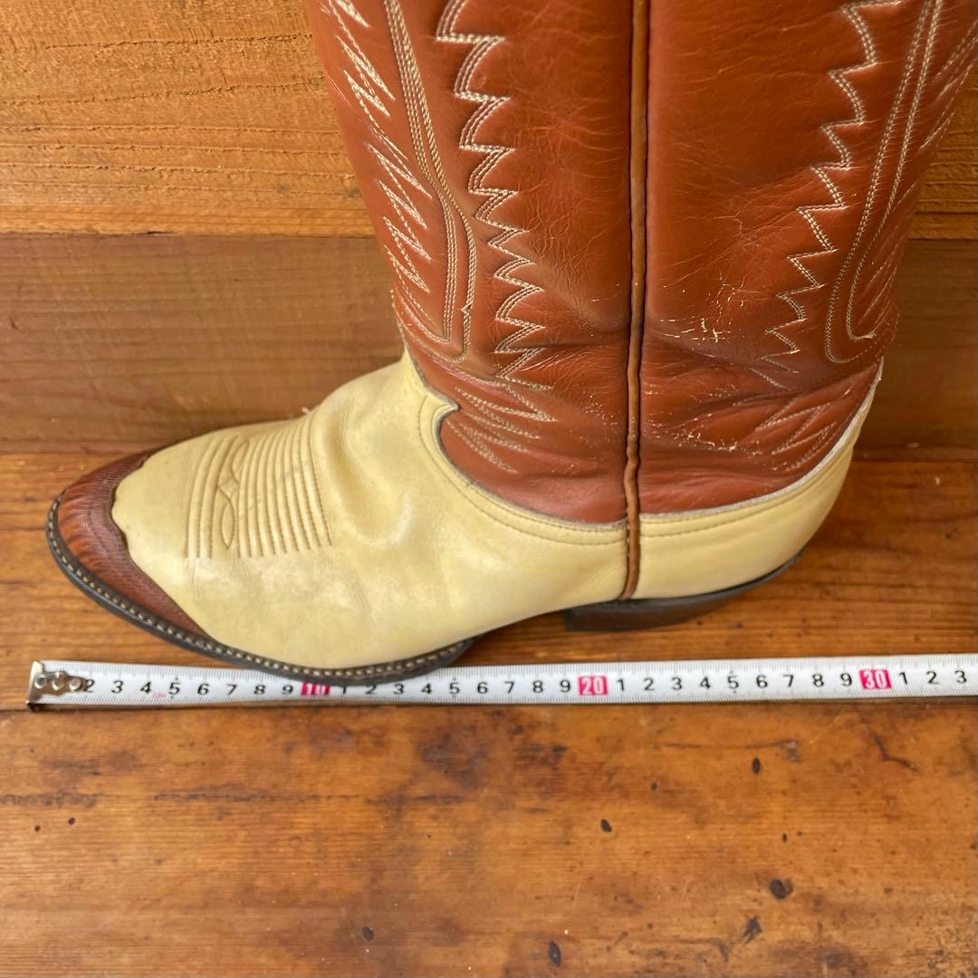 トニーラマ Tony Lama 25.5cmウエスタンブーツ 7 1/2 - メルカリ