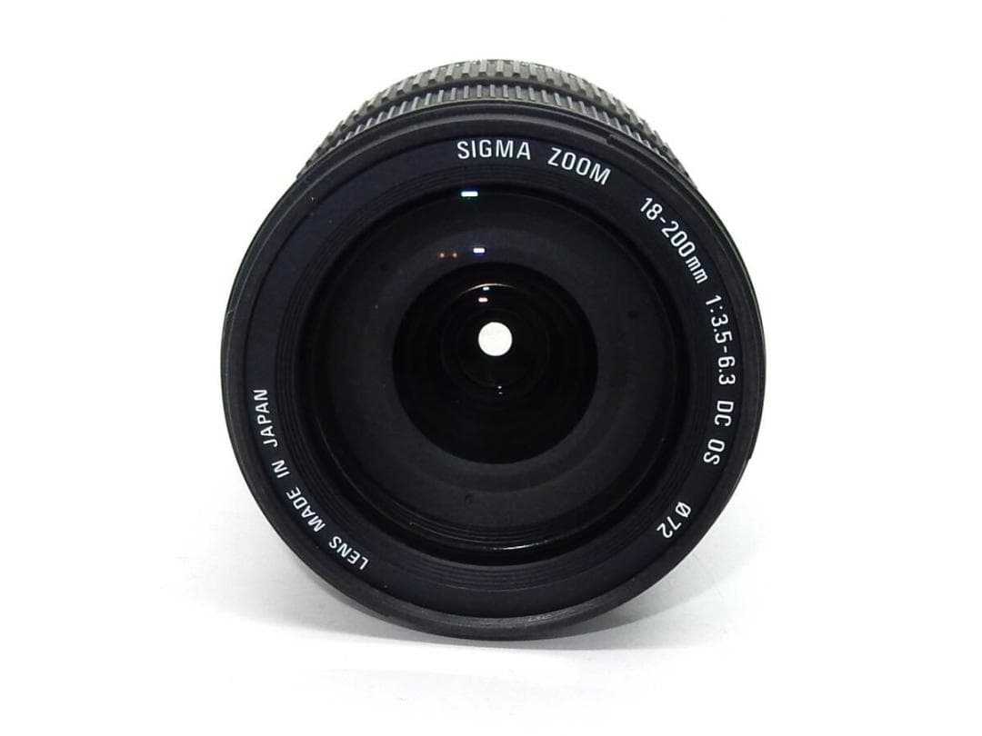 SIGMA 18-200mm F3.5-6.3 DC OS キヤノンマウント