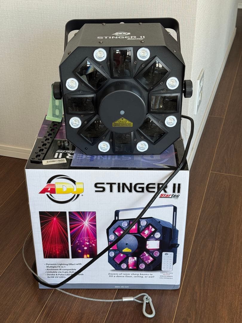 【美品】AMERICAN DJ STINGERII ムーンフラワーエフェクト AMERICAN DJ ( アメリカンディージェイ ) STINGERII ムーンフラワー
