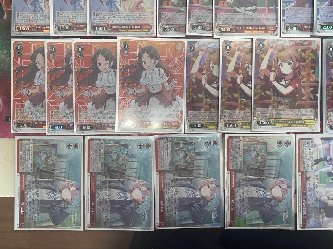 ヴァイス 高レアリティ 学マス 8電源デッキ 有村麻央L.U.V姫崎莉波①