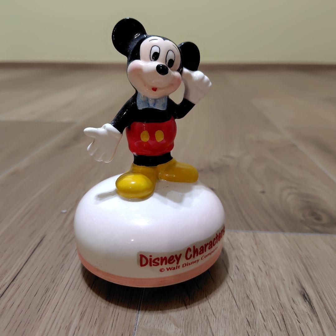 昭和レトロ ディズニーランド ミッキーマウスオルゴール - メルカリ