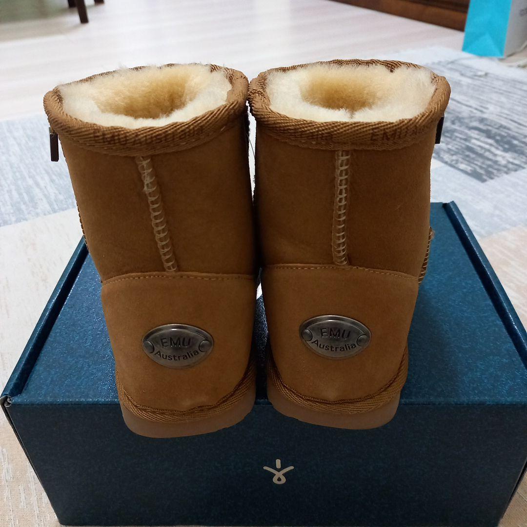 ませいな☆ エミュームートンブーツ24センチ EMU Australia（エミュ オーストラリア） エミュー ムートンブーツ
