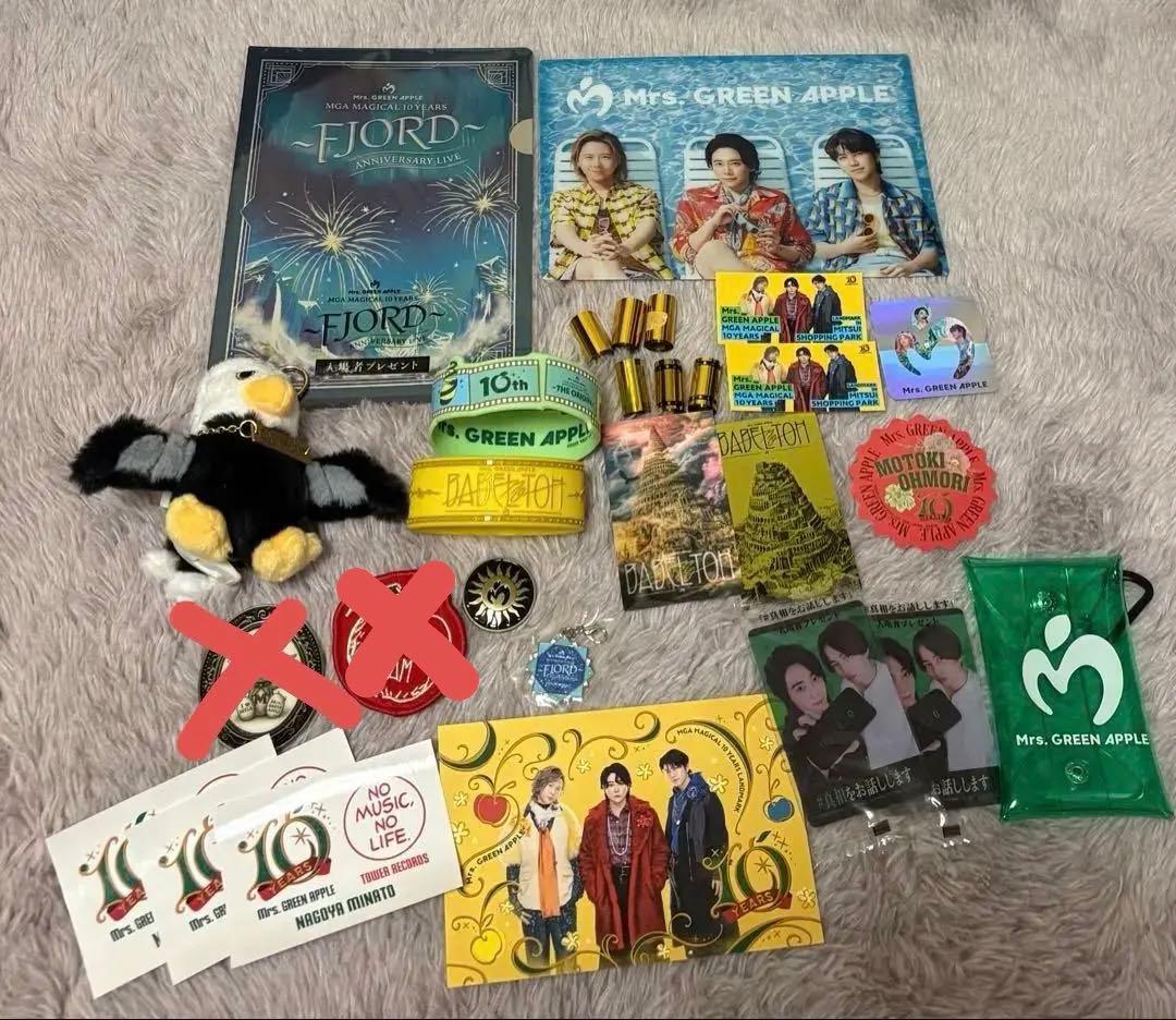 バラ売り可‼️】Mrs. GREEN APPLE グッズまとめ売り - メルカリ
