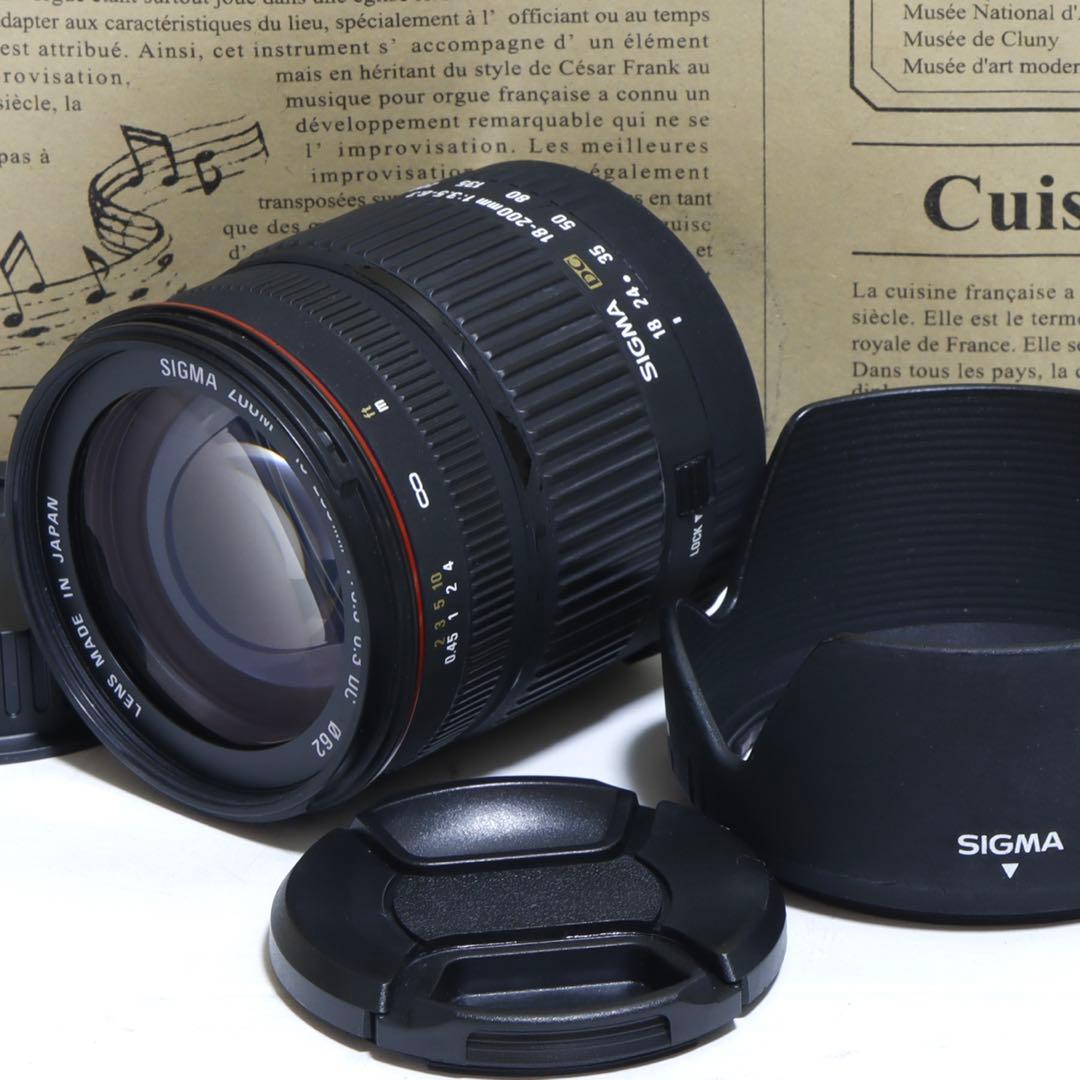 ⭐︎一本で広角〜望遠☆Sigma 18-200mm for キャノン ☆ Amazon.com : Sigma 18-200mm F3.5-6.3 II DC OS HSM Lens for Canon