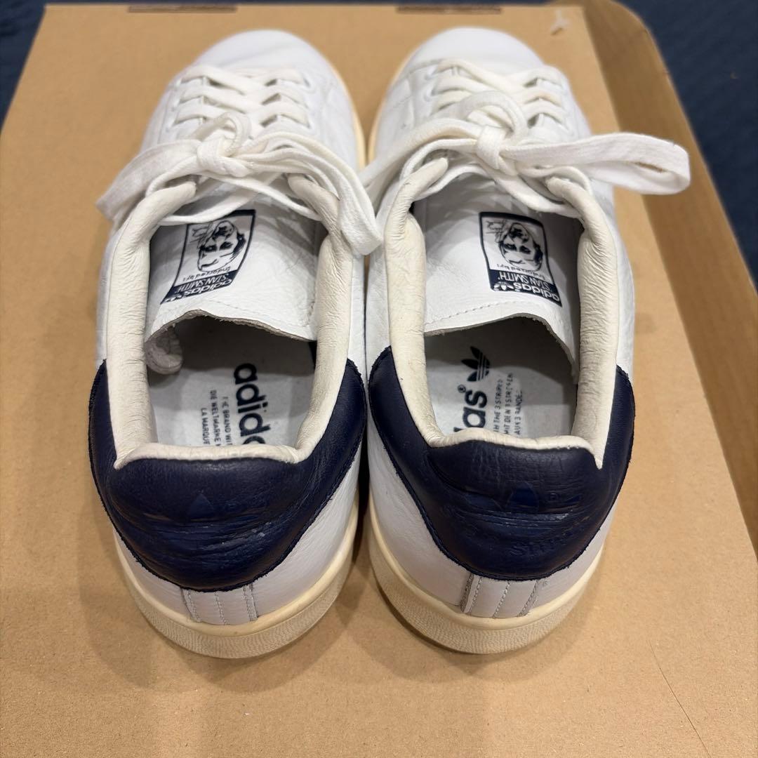 adidas Stan Smith ホワイト/ネイビー - メルカリ