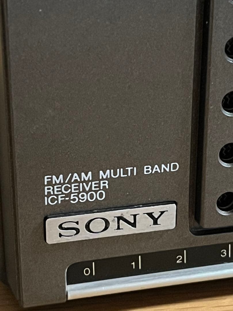 ソニー スカイセンサーICF-5900 前期型 動作確認済 ACアダプター付