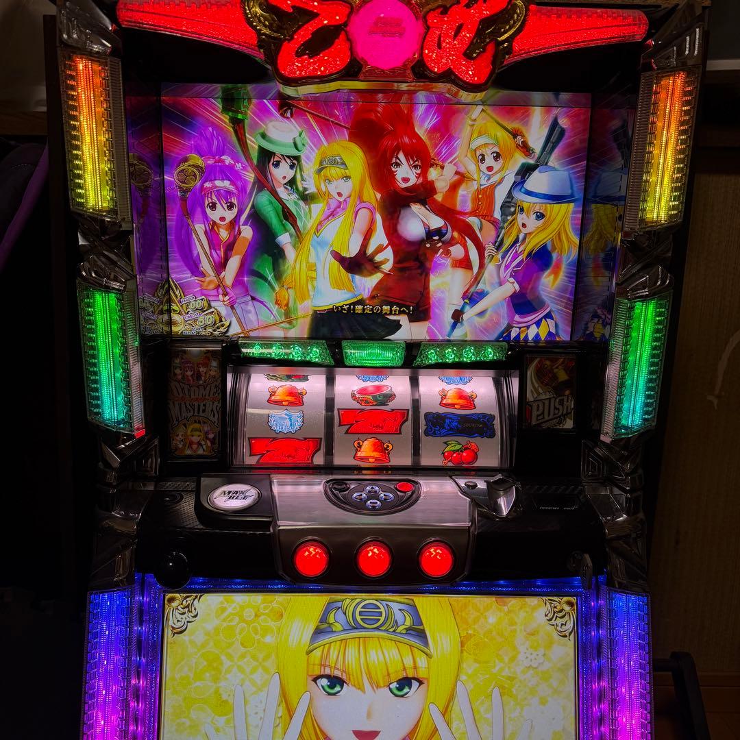 パチスロ　乙女マスターズ　上部ユニットのみ 乙女マスターズ上部ユニットのみスロット実機