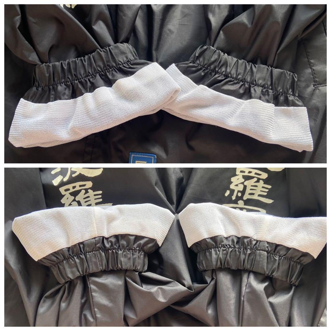 美品】BLACK MEANS ブラックミーンズ コーチジャケット 般若心経 L