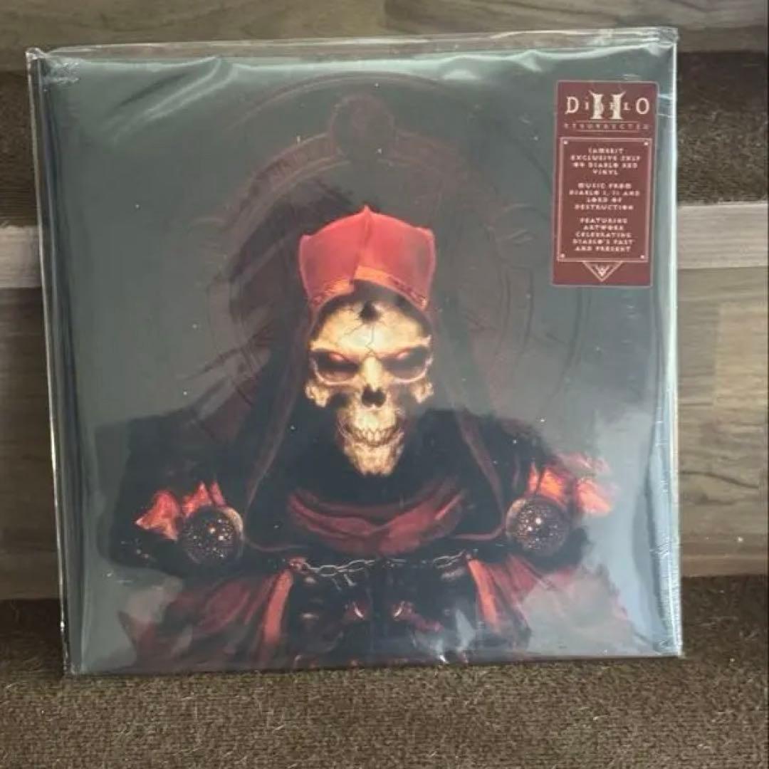 新品未開封 ディアブロIIリザレクテッドLP 赤2枚 ディアブロ II リザレクテッド』サウンドトラック/Diablo II